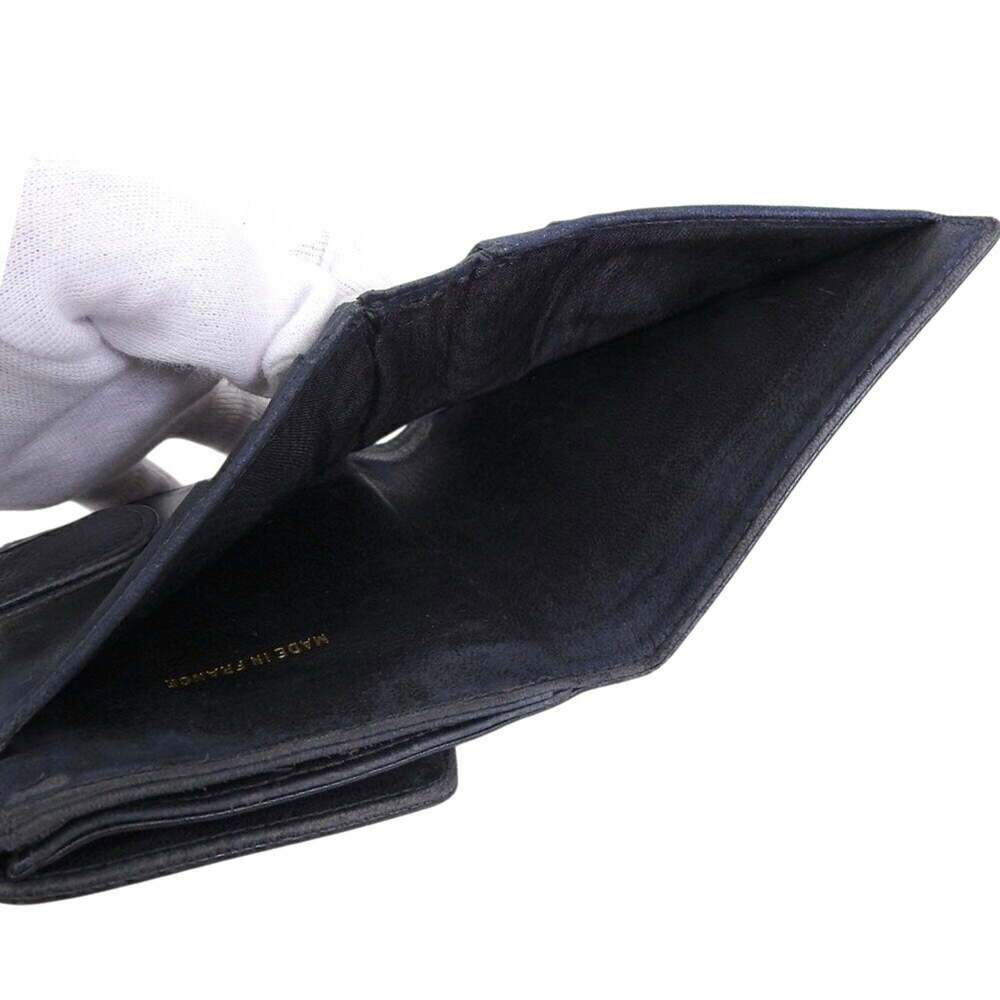 CHANEL Black Caviar Leather Logo Wallet - Picture 7 of 9